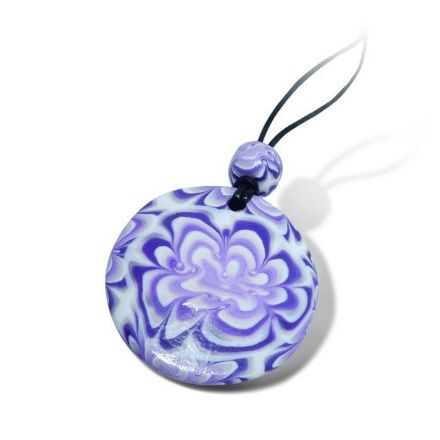 Smykke i Millefiori teknikk, håndlaget -280202 Smykke i Millefiori teknikk, håndlaget -280202