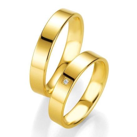 Gifteringer i gult gull 14 kt, 4.5 mm. PROFIL LIGHT - 4804404 Gifteringer i gult gull 14 kt, 4.5 mm. PROFIL LIGHT - 4804404