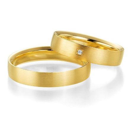 Gifteringer i gult gull 14 kt, 4.5 mm. PROFIL LIGHT - 4804418 Gifteringer i gult gull 14 kt, 4.5 mm. PROFIL LIGHT - 4804418