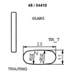 Gifteringer i hvitt gull 14kt fra Breuning. PROFIL LIGHT 