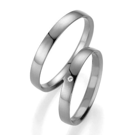 Gifteringer i hvitt gull 14 kt, 3 mm. PROFIL LIGHT - 48044151 Gifteringer i hvitt gull 14 kt, 3 mm. PROFIL LIGHT - 48044151