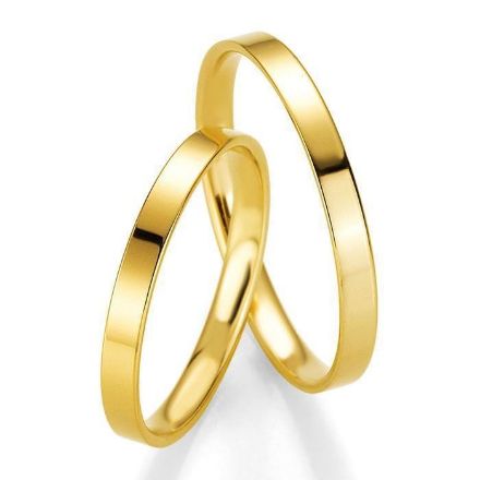 Gifteringer i gult gull 9 kt, 2.5 mm. PROFIL LIGHT - 48044000 Gifteringer i gult gull 9 kt, 2.5 mm. PROFIL LIGHT - 48044000