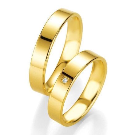 Gifteringer i gult gull 9 kt, 4.5 mm. PROFIL LIGHT - 48044040 Gifteringer i gult gull 9 kt, 4.5 mm. PROFIL LIGHT - 48044040