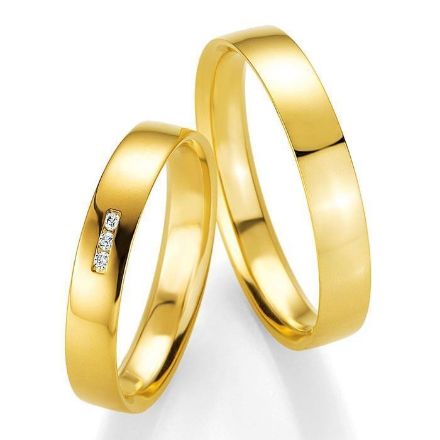 Gifteringer i gult gull 9 kt, 4 mm. PROFIL LIGHT - 48044170 Gifteringer i gult gull 9 kt, 4 mm. PROFIL LIGHT - 48044170