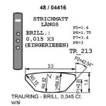 Gifteringer i hvitt gull 9kt fra Breuning. PROFIL LIGHT