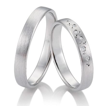 Gifteringer i hvitt gull 9 kt, 3.5 mm. BASIC LIGHT - 14805723 Gifteringer i hvitt gull 9 kt, 3.5 mm. BASIC LIGHT - 14805723