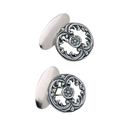 Mansjettknappar, oksidert. Nord-Trøndelag  - 766100 Mansjettknappar, oksidert. Nord-Trøndelag  - 766100