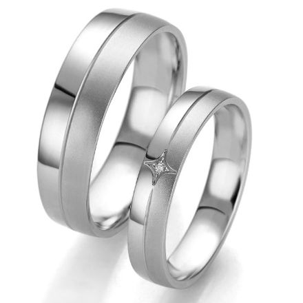 Gifteringer i platina 950. BREUNING - 24807099 Gifteringer i platina 950. BREUNING - 24807099