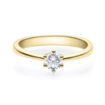 Enstens diamantring Diona 14 kt  gull med 0,30 ct TW-Si.Magic Moments -18001030