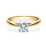 Enstens diamantring Alida 14 kt gull med 0,70 ct TW-Si.Magic Moments -18002070