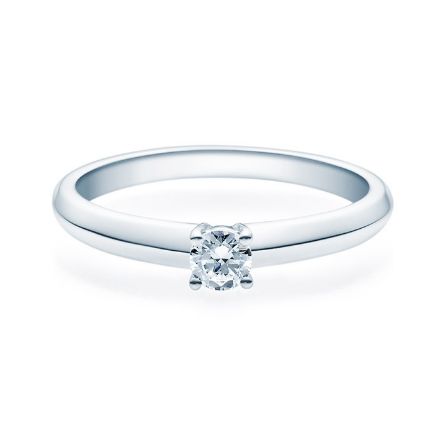 Enstens diamantring Elissa m/0,20 ct i 14kt gull. TW-Si. -18004020 Enstens diamantring Elissa m/0,20 ct i 14kt gull. TW-Si. -18004020
