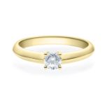 Enstens diamantring Elissa m/0,30 ct i 14kt gull. TW-Si. -18004030