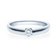 Enstens diamantring med 0,20 ct i 14kt gull. TW-Si. -18005020