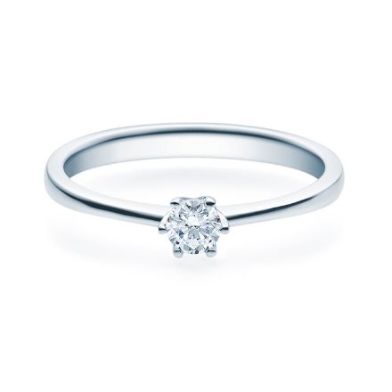 Enstens diamantring Aida med 0,20 ct i 14kt gull. TW-Si. -18016020 Enstens diamantring Aida med 0,20 ct i 14kt gull. TW-Si. -18016020