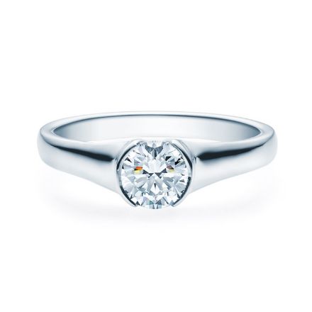 Enstens diamantring med 0,70 ct i 14kt gull. TW-Si. -180022070 Enstens diamantring med 0,70 ct i 14kt gull. TW-Si. -180022070