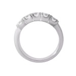 Diamantring Iselin med 5x0,15 ct TW-Si-8505015