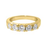 Iselin forlovelsesring i gult gull-85050150