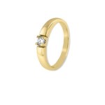 Iselin alliansering i 14 karat gult gull - 85010150