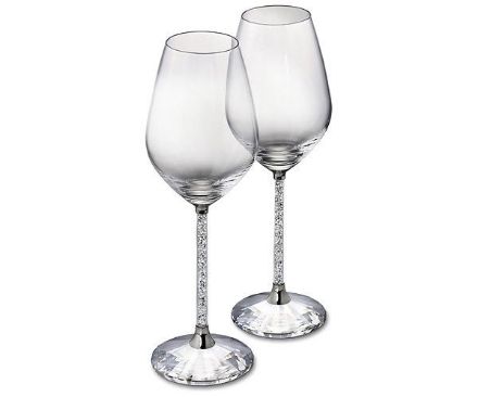 Swarovski. Crystalline Red Wine Glasses (Set of 2) - 1095948 Swarovski. Crystalline Red Wine Glasses (Set of 2) - 1095948