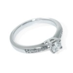 Diamantring forlovelsesring Azur 0,50 ct E-VS2 - ABR01139