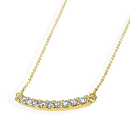 Diamantsmykke i gult gull -1511500 Diamantsmykke i gult gull -1511500