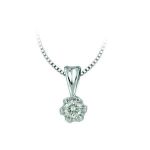 Diamantsmykke Sitara i gull med 0,11 ct W-Si-322110