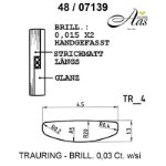 Gifteringer i palladium 950 fra Breuning -14807139