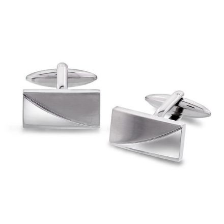 Mansjettknapper i stål. Alexander - 972254 Mansjettknapper i stål. Alexander - 972254