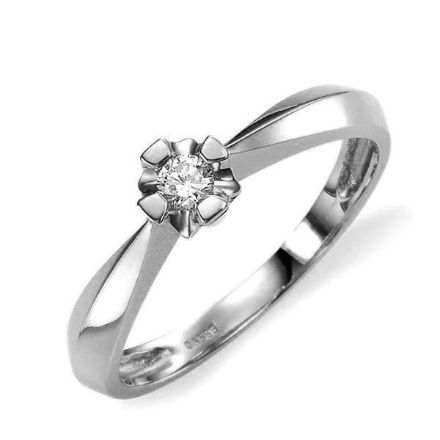 Diamantring forlovelsesring  Evita 0,05 ct W-Si-5010500 Diamantring forlovelsesring  Evita 0,05 ct W-Si-5010500