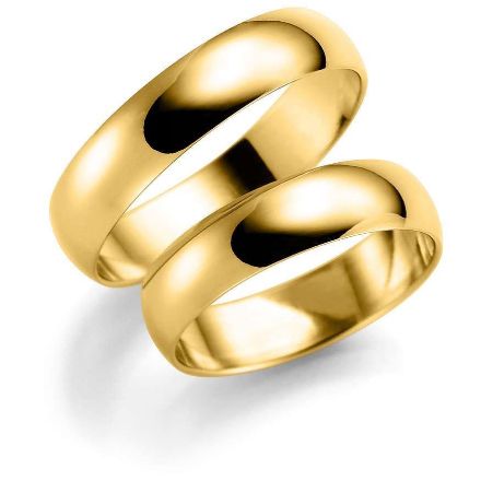 Gifteringer i gull 14 kt, 5 mm. ESPELAND-SE108GU25 Gifteringer i gull 14 kt, 5 mm. ESPELAND-SE108GU25