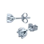 Sitara diamant øredobber med  2/0,32 ct W-Si-422132