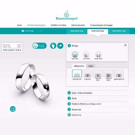 Ringdesigner.Ditt eget design. RAUSCHMAYER Ringdesigner.Ditt eget design. RAUSCHMAYER