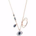 Smykke Swarovski Symbolic Evil Eye Pendant, Blue, Mixed metal finish - 5172560