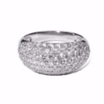 Diamantring i hvitt gull med 1,96 ct W-Si - COC9632900