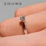 illustrasjon med hand av forlovelsesring – 222115