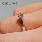 illustrasjon med hand av forlovelsesring – 222118