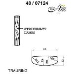 Gifteringer i gult gull 9kt, 3.5 mm. Slim line - 248071230