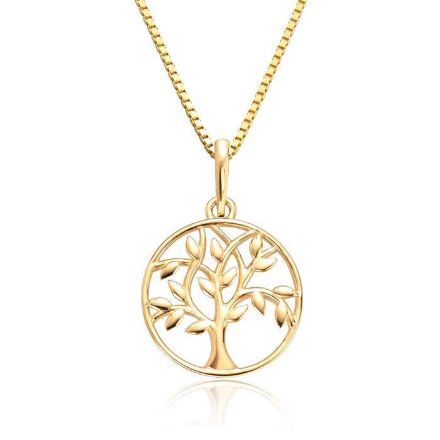 Smykke Livets tre 585 i gult gull 14kt, 11 mm/11.4 mm - 27248 Smykke Livets tre 585 i gult gull 14kt, 11 mm/11.4 mm - 27248