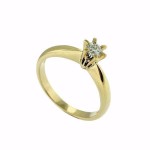 Diamantring forlovelsesring  Athene 0,30 ct D-Si1 med GIA -50326031