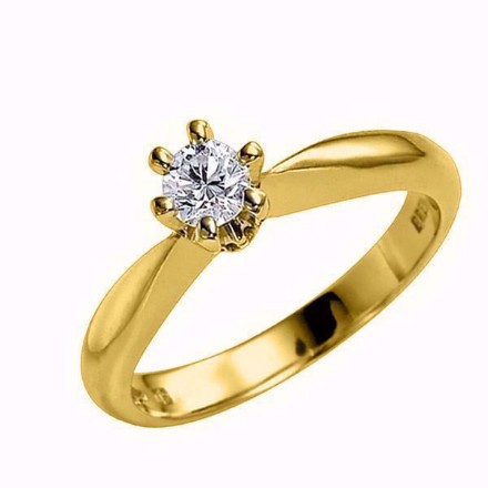 Diamantring forlovelsesring  Athene 0,30 ct D-Si1 med GIA -50326031 Diamantring forlovelsesring  Athene 0,30 ct D-Si1 med GIA -50326031