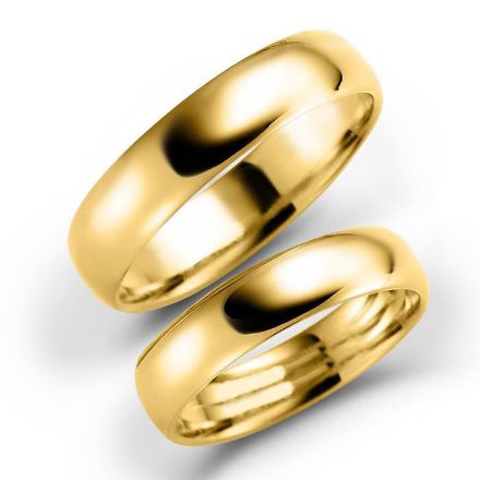 Gifteringer i gull 14 kt, 5 mm. ESPELAND-SE103GU50 Gifteringer i gull 14 kt, 5 mm. ESPELAND-SE103GU50