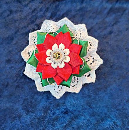 Håndlaget hårspenne til bunad & fest, 9 cm. EKSKLUSIVE - 310809 Håndlaget hårspenne til bunad & fest, 9 cm. EKSKLUSIVE - 310809