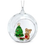 Swarovski figurer Ball Ornament, Christmas Scene - 5533942