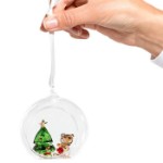 Swarovski figurer Ball Ornament, Christmas Scene - 5533942