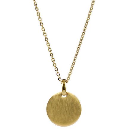 Smykke i forgylt stål - 357019 Smykke i forgylt stål - 357019