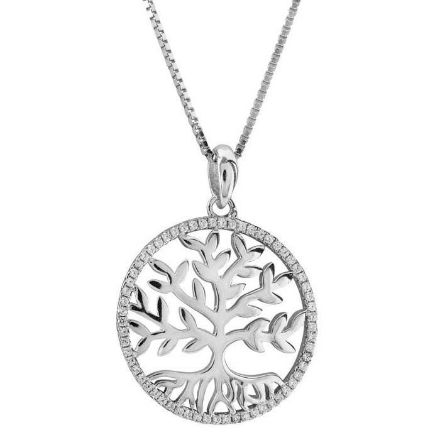 Livets tre i sølv med zirkonia - 2986642 Livets tre i sølv med zirkonia - 2986642
