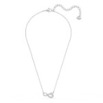 Swarovski smykke Infinity Necklace, hvitt - 5520576