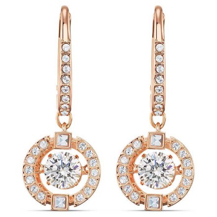 Swarovski øredobber Sparkling Dance, rose - 5504753 Swarovski øredobber Sparkling Dance, rose - 5504753