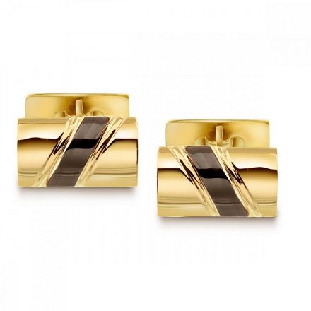 Mansjettknapper i gult gull - 55061 Mansjettknapper i gult gull - 55061