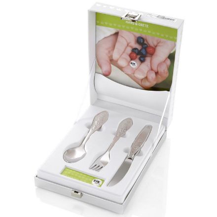 Sølv barnebestikk Grete, 3 deler - 8143 Sølv barnebestikk Grete, 3 deler - 8143